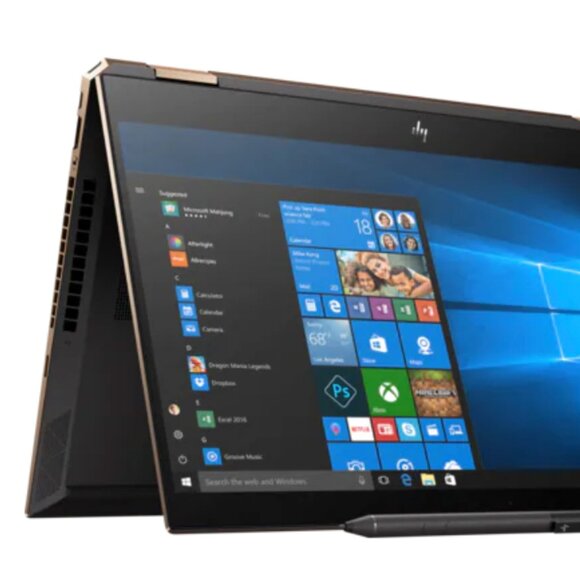 Dark Grey/Rose Gold HP Spectre x360 Convertible Laptop (+Pen, HP Mouse, USB hub) - Picture 8 of 17